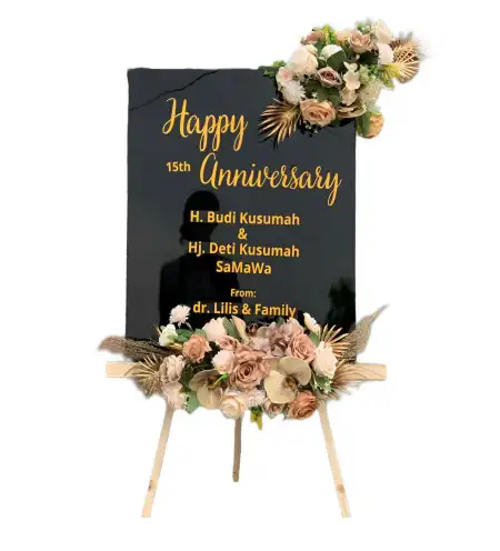 Papan Bunga Akrilik Bedagas